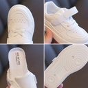 Kids Pure White Sneakers