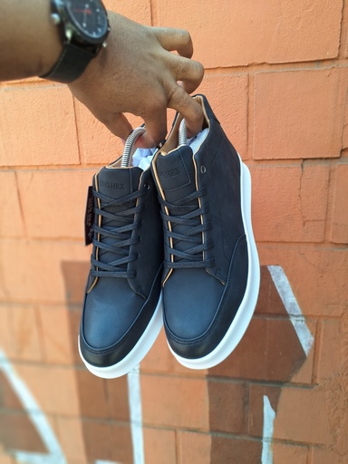 Ming Hex Leather Boots